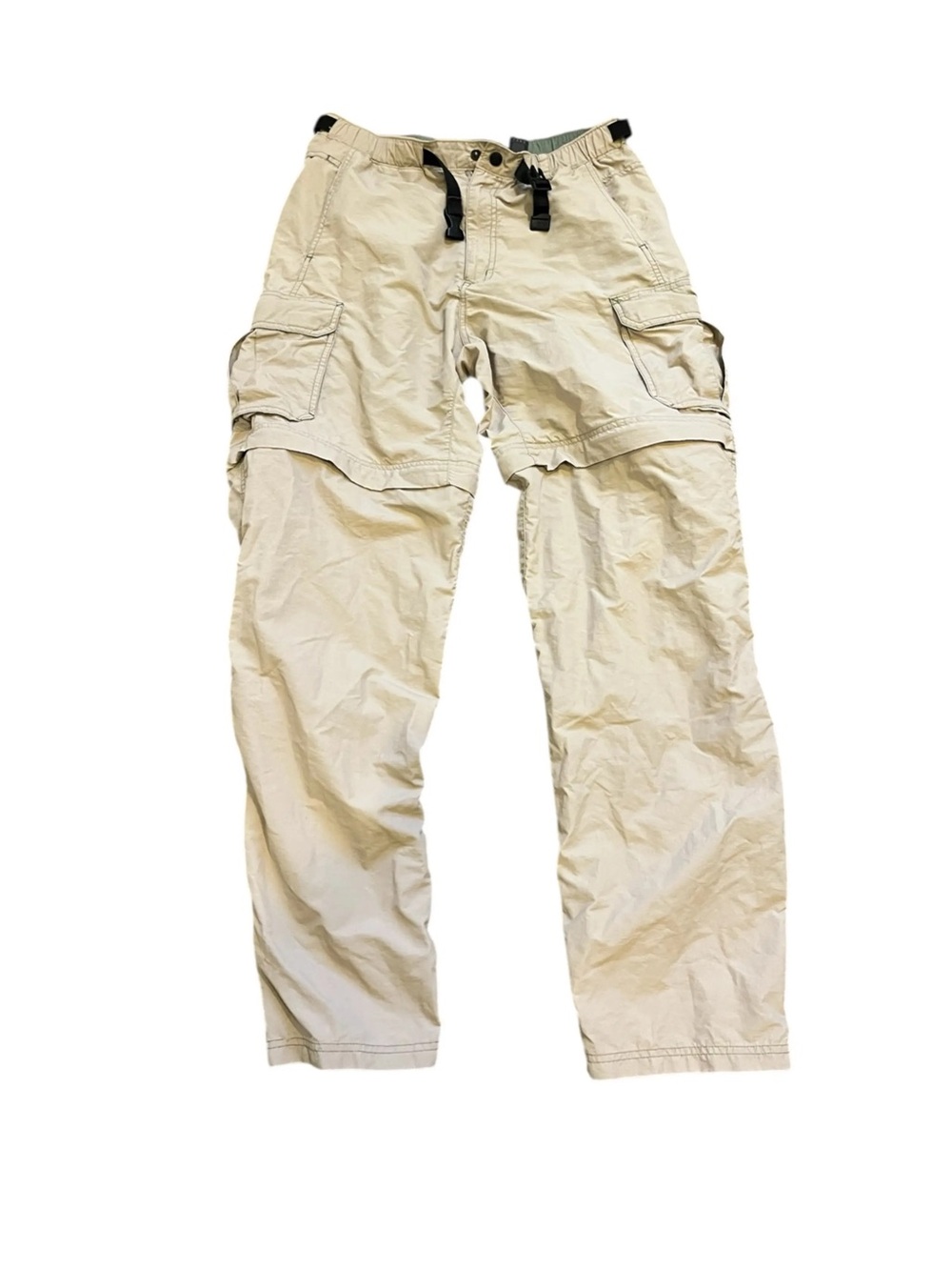 REI Men's Convertible Cargo Pants in Light Beige